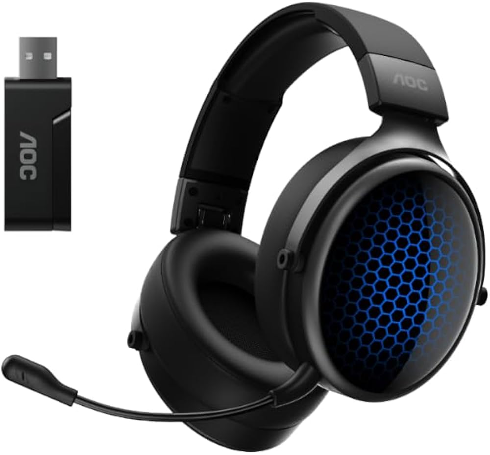 Amazon.co.jp: 【AOCゲーミングヘッドセット】7.1ch・50mmドライバー